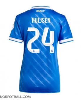 Billige Fotballdrakt Real Madrid Dean Huijsen #24 Replika Tredjedrakt Dame 2025-26 Kortermet Billige Fotballdrakt Real Madrid Dean Huijsen #24 Replika Tredjedrakt Dame 2025-26 Kortermet
